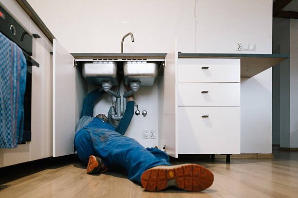 Professional Drain Cleaning technician working in Lincoln Park, NJ